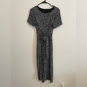 Roolee Black Flower Romper